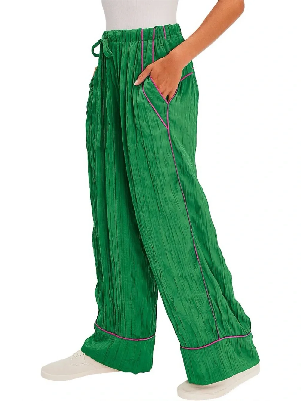 Free People All Out Satin Pant